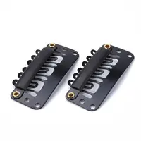 Spray Painted Iron Snap Hair Clips