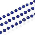 Stainless Steel+Glass Chain