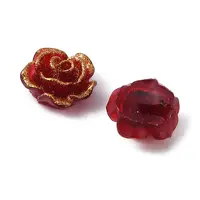 Camellia Resin Cabochons