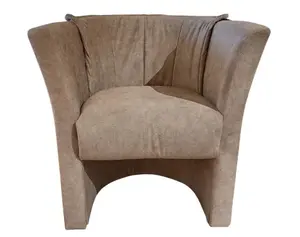 Křeslo Lux, béžová vintage látka