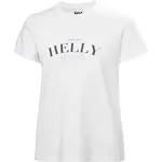 Helly Hansen W CORE GRAPHIC T-SHIRT 2.0 Dámské bavlněné tričko, bílá, velikost