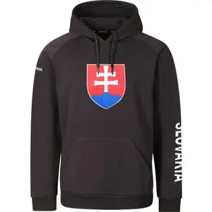 PROGRESS SK HOODY MAN Pánská mikina pro fanoušky, černá, velikost