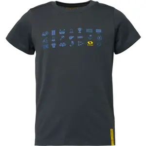 LOAP BOORAN Chlapecké tričko, tmavě šedá, velikost 112-116