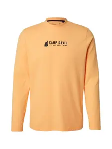CAMP DAVID Tričko  oranžová / čierna