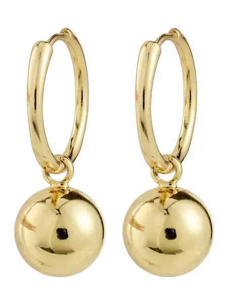 Pilgrim Náušnice 'Air'  zlatá