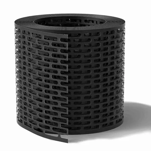 Mřížka okapová CoroCRAT, 100mm x 5m, RAL 8017 hnědá