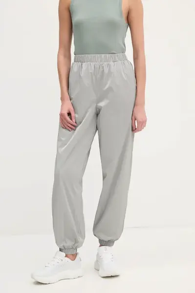 Tepláky Guess CHRIS šedá barva, hladké, V5RB09 WGUJ0