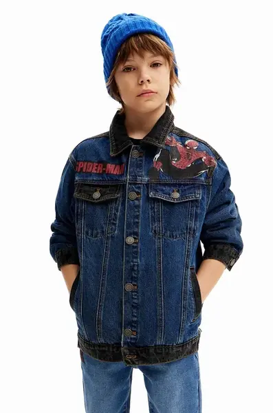 Dětská riflová bunda Desigual SPIDERMAN