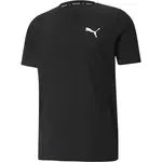 Puma ACTIVE SMALL LOGO TEE Pánske športové tričko, čierna, veľkosť