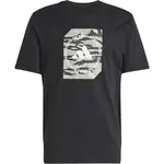 adidas CAMO TEE Pánské triko, černá, velikost XXL