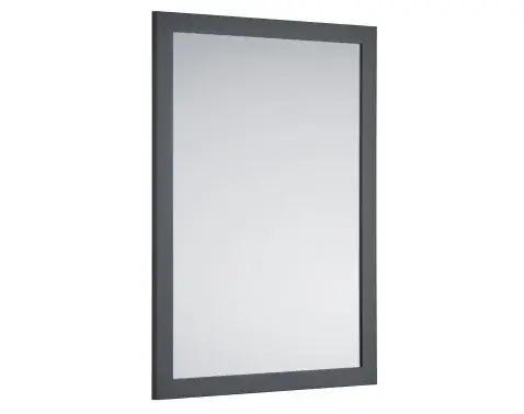 Nástěnné zrcadlo Thea 48x68 cm, antracit