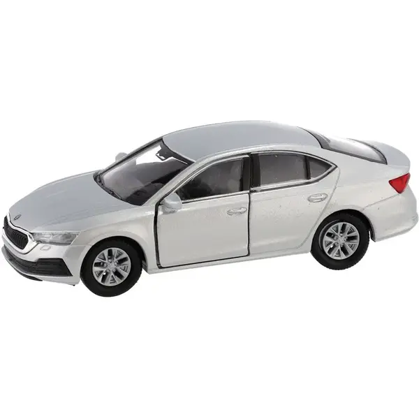 Dromader Auto Welly Škoda Octavia 11cm 1 : 34 stříbrná