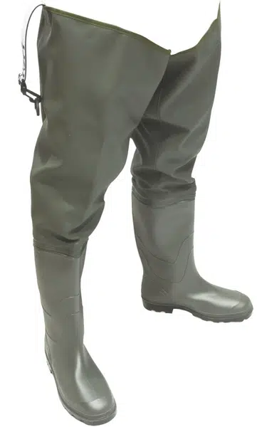 Mistrall brodiaci čižmy pvc khaki - 45