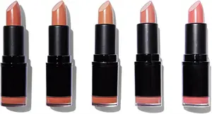 Revolution PRO Súprava piatich rúžov Bare (Lipstick Collection) 5 x 3,2 g