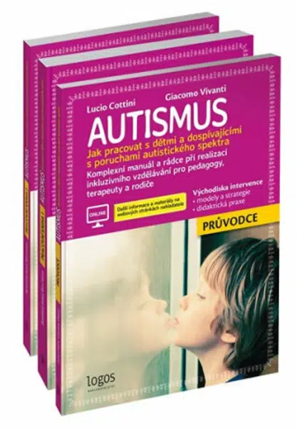 Autismus - Průvodce + Pracovní kniha 1 + Pracovní kniha 2 - Cottini Lucio, Vivanti Giacomo, Bonci Benedetta, Centra Rita