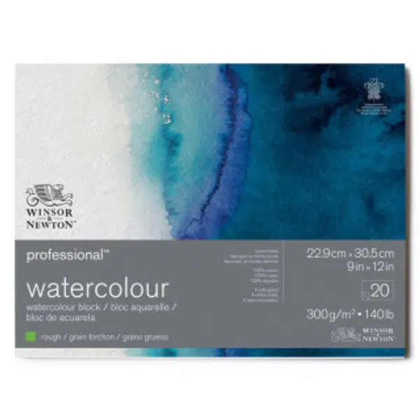 Akvarelový blok W&N Professional Rough 300g 23x30,5cm