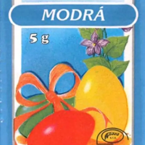 Velikonoční barvy na vajíčka 701 modrá 5g