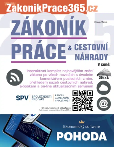 Zákoník práce a Cestovní náhrady 2025 - kolektiv autorů - e-kniha