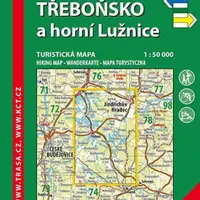 KČT 75 Třeboňsko, horní Lužnice 1:50T Turistická mapa
