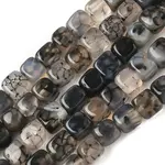 Natural Dragon Veins Agate Beads Strands