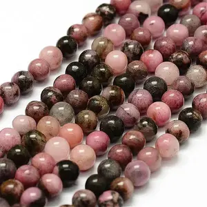 Natural Rhodonite Beads Strands