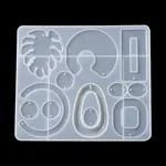 Mixed Shape Pendant & Links Silicone Molds