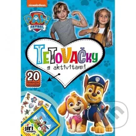 Tetovanie s aktivitami Labková patrola - kniha z kategorie Úkoly pro děti