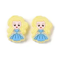 Princess Food Grade Silicone Focal Beads