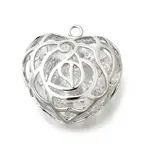 Brass with Cubic Zirconia Pendants