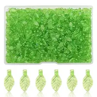 600Pcs Transparent Acrylic Charms