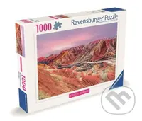 Dechberoucí hory: Duhové hory, Čína - puzzle z kategorie Přírodní scenérie