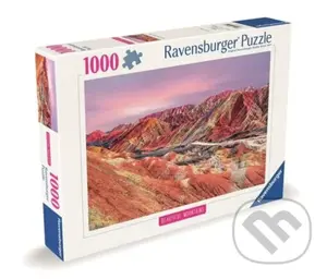 Dechberoucí hory: Duhové hory, Čína - puzzle z kategorie Přírodní scenérie