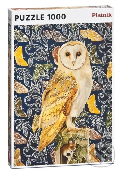 Sova - puzzle z kategorie Umělecké