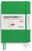 Weekly Planner & Notebook 2026 Medium (A5) Spring Leaf