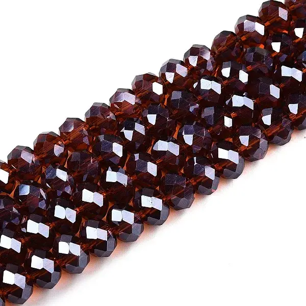 Electroplate Glass Beads Strands