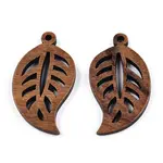 Natural Walnut Wood Pendants