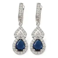 Gourd Rack Plating Brass Micro Pave Cubic Zirconia Hoop Earrings