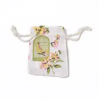 Burlap Packing Pouches