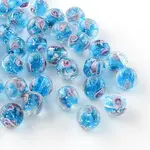 Handmade Luminous Inner Flower Lampwork Beads
