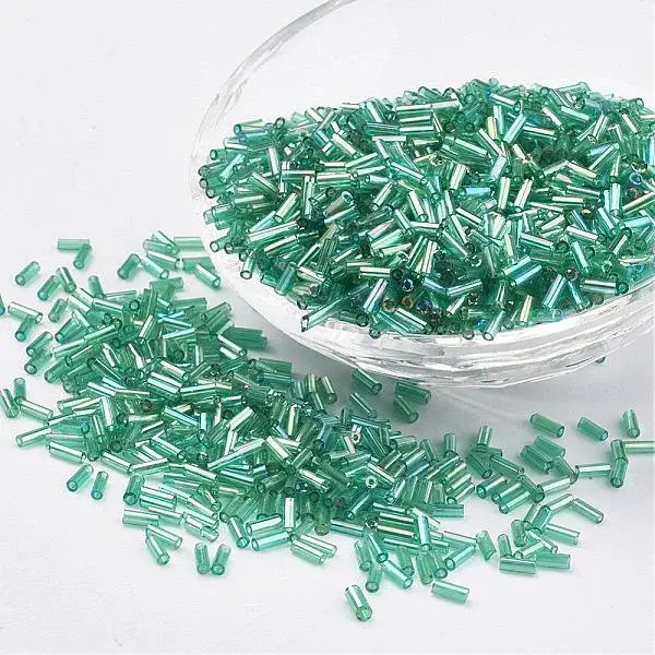 Glass Bugle Beads