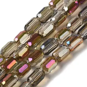 Electroplate Glass Beads Strands