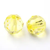 Transparent Acrylic Beads