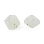 Marbled Stone Style Opaque Acrylic Beads