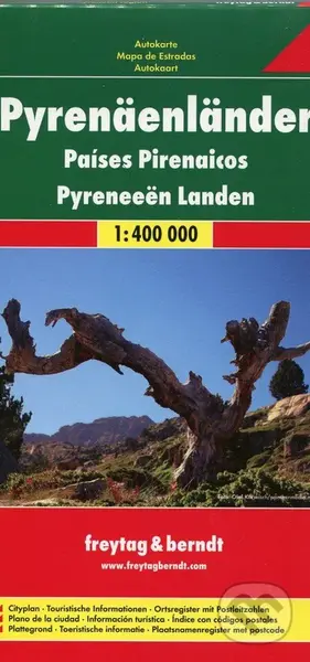 Pyrenäenländer 1:400 000 (Automapa)