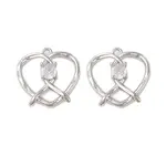 Brass with Glass Rhinestone Pendants