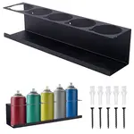 Zinc Alloy Wall Mounted Cylinder Tube Display Rack