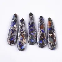 Synthetic Regalite/Imperial Jasper/Sea Sediment Jasper Pendants