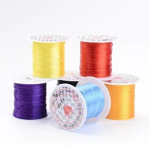 Flat Elastic Crystal String