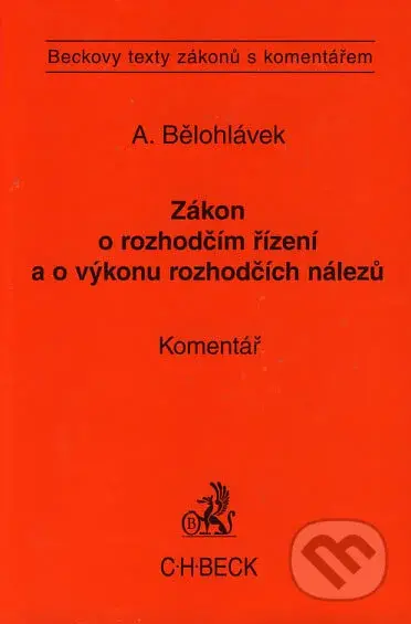 Zákon o rozhodčím řízení a výkonu rozhodčích nálezů - kniha z kategorie Obchodní právo
