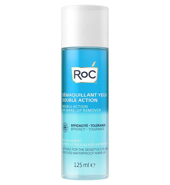 RoC Double Action odličovač očného make-upu, 125 ml